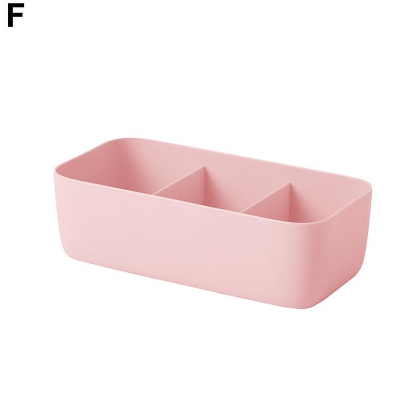 PP Underwear Bra closet Organizer Desktop Cabinet Divider Storage Box Drawer organization storage Box For Scarves Socks Bra: Pink B