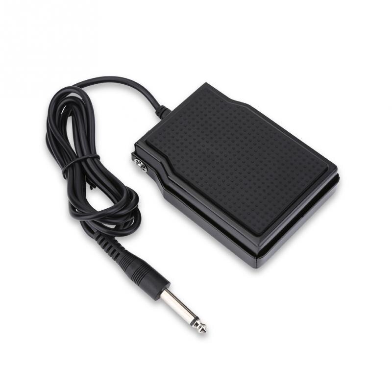Piano Sustain Pedal Electronic Keyboard Sustain Pedal Damper for Digital Piano Instrument Accessory: Black
