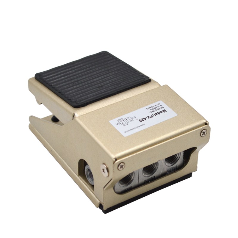 Pneumatic Switch Foot Valve 4F210-08 Foot Pedal Switch Plate FV420 Cylinder Ventilation Reversing Valve 320 Cylinder Controller