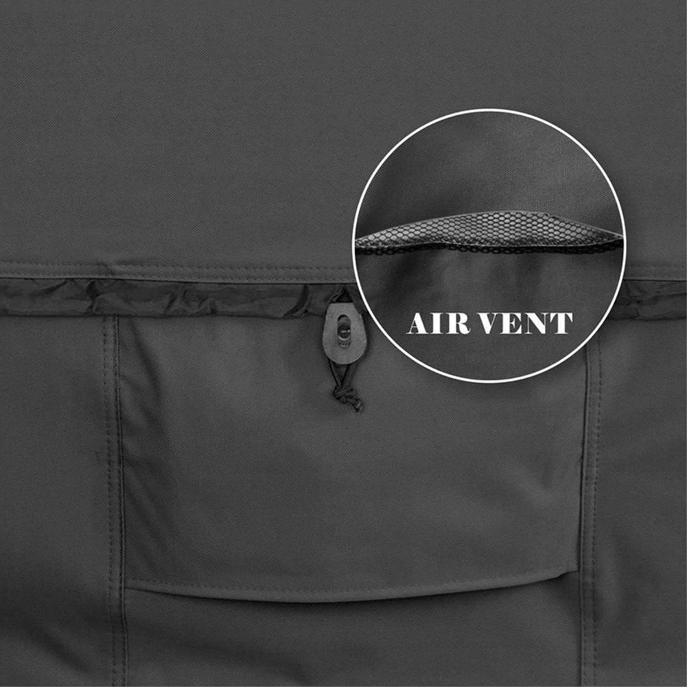 Polyester Square Spa Cover 100 Coverage Outdoor Tub Cover Cap With Vents And Handles Waterproof And Leakproof From Rain Snow 7