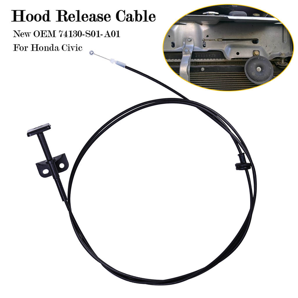 #74130-S01-A01 Auto Auto Hood Release Cable Voor Honda Civic 1996-2000