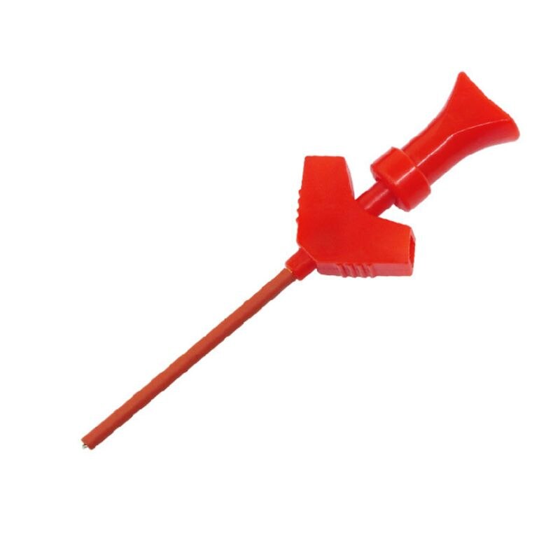 10Pcs P5003 Probe for Logic Analyzer Mini Grabber SMD IC Test Hook Clip Jumper Testing Accessories Red Black