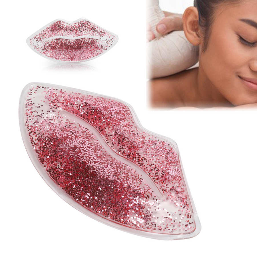 Herbruikbare Gel Ice Pack Lip Bescherming Stok Helpen Verminderen Zwelling Lekkage-Proof Koud Kompres Gel Pack