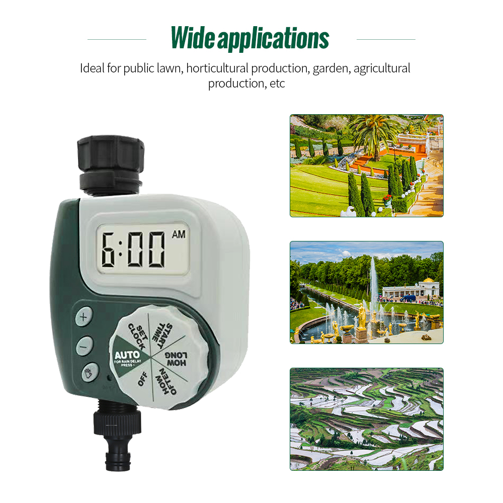 Automatic Electronic Water Timer Garden Watering Timer Home Programmable Hose Faucet Watering Timer Autoplay Irrigator