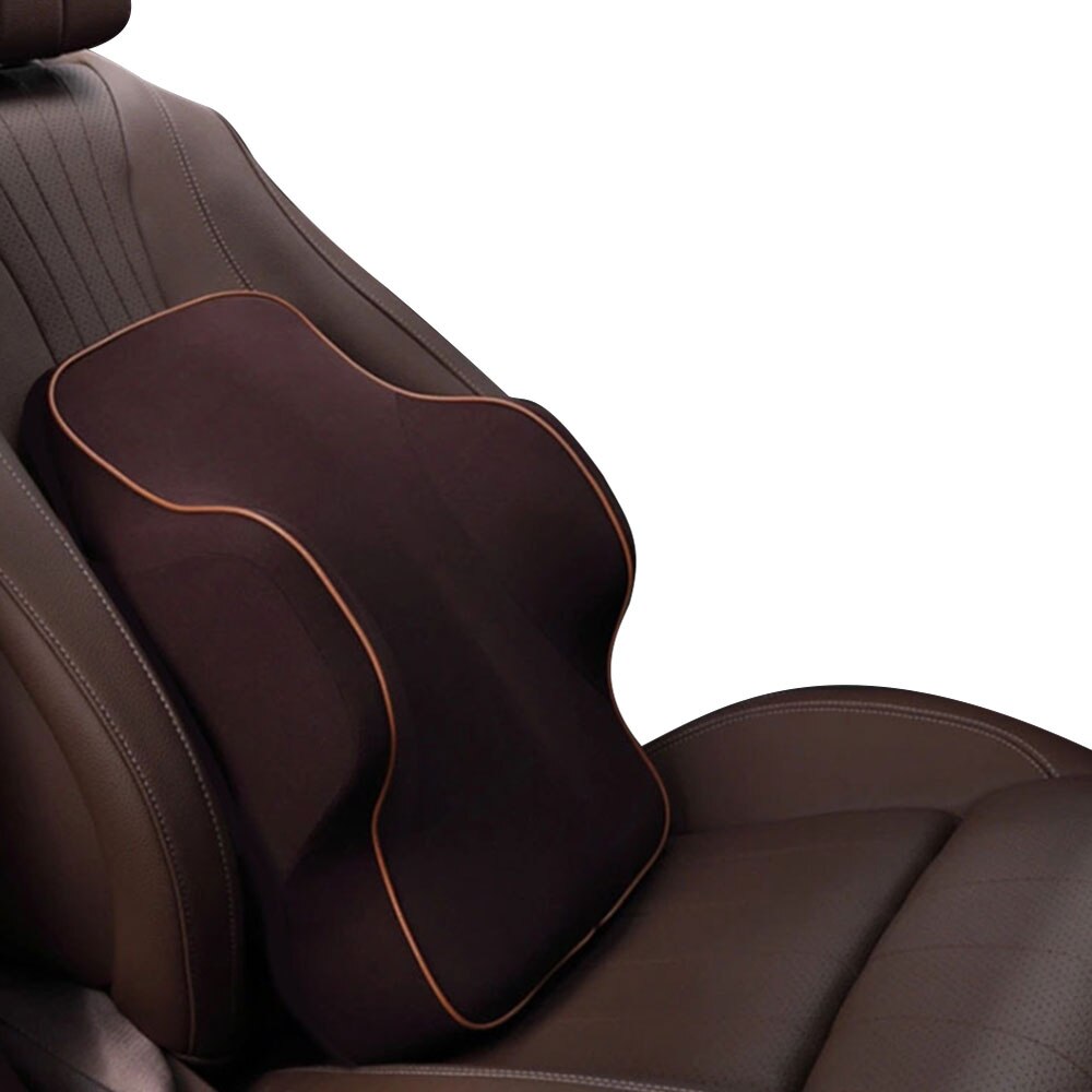 Memory Foam Slow Rebound Lumbar Back Support Cushion Office Relieve Pressure Car Waist Cushion Breathable Backrest Support