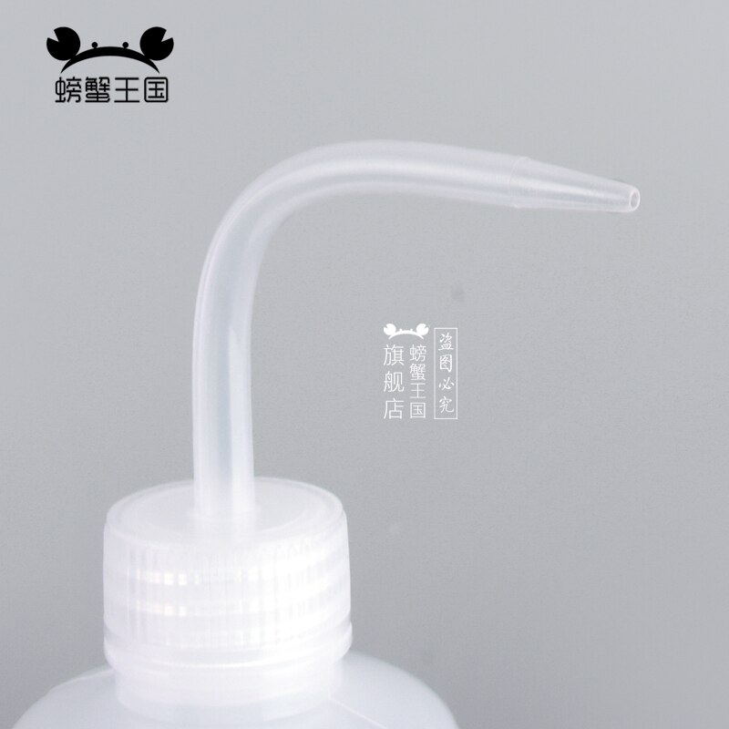 250 / 500ml /1000ml DIY Handarbeit Kunststoff Praktische Tragbare Bewässerung Werkzeuge Diffusor Spender Gebogene Mund quetschen Flasche