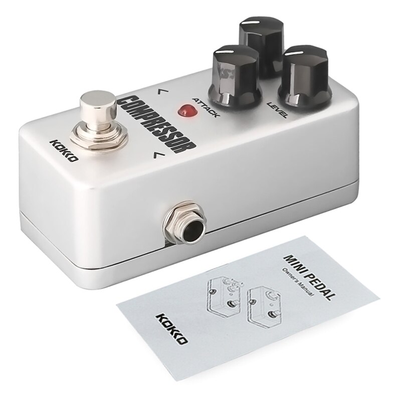 Mini Effect Processor Compressor Guitar Pedal Fully Analog Circuit Universal for Guitar and Bass