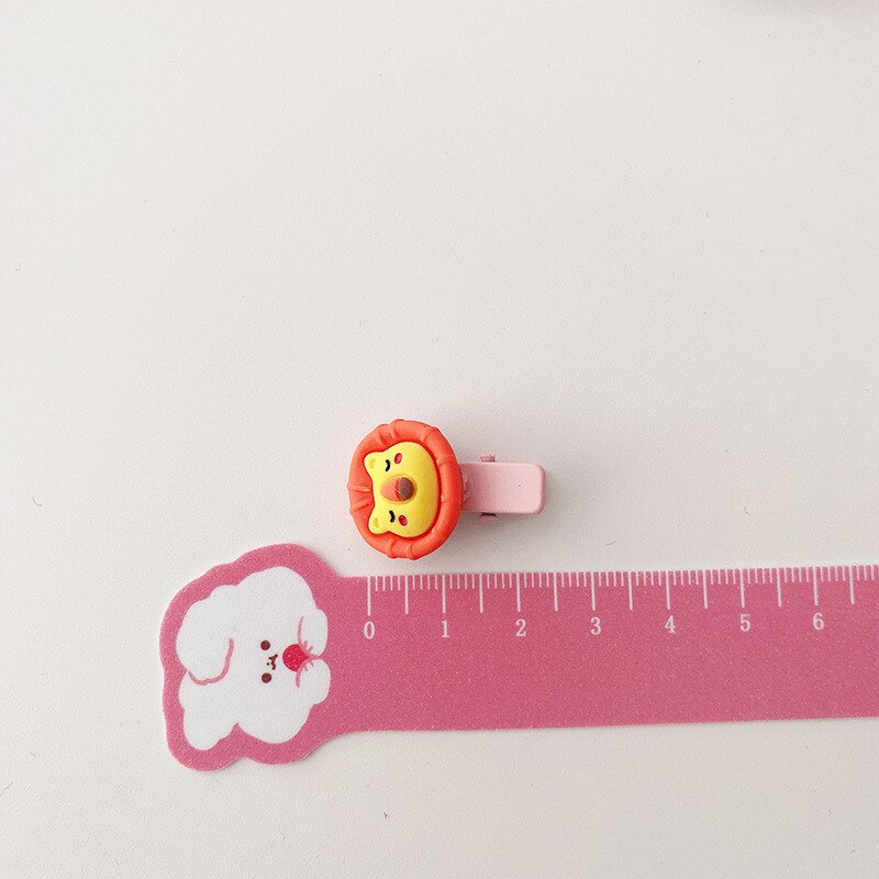 Pinzas para el pelo de dibujos animados para niña y bebé, accesorios para el cabello, pasadores, 5 unids/lote