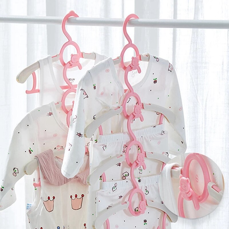 Cintre pour vêtements de bébé, 20 pièces, supports flexibles, exposition de vêtements en plastique pour enfants, cintres pour manteaux d&#39;enfants Non marquants