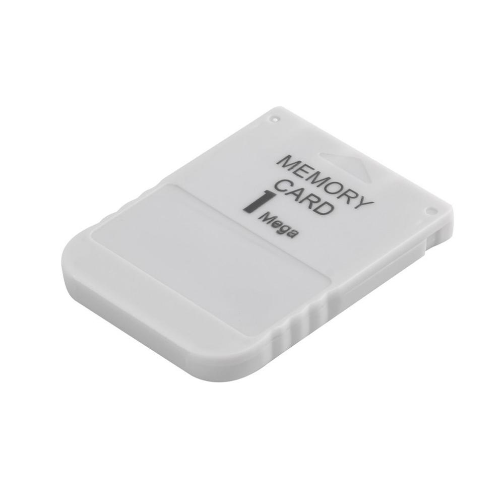 PS1 White Memory Card 1M 1MB For Playstation 1 One PS1 PSX Game Useful Practical Affordable Flash Card Memory Microsd Card: Default Title