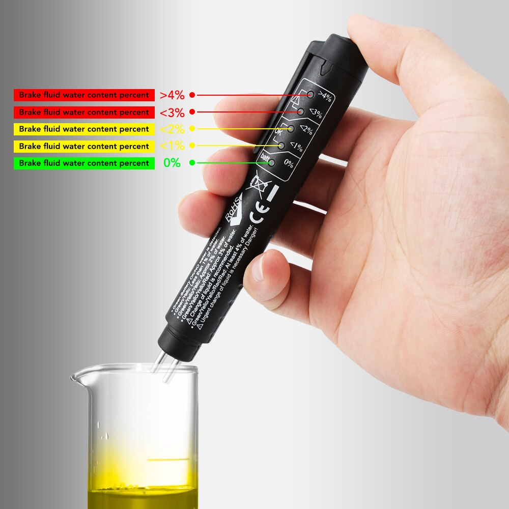Car Brake Fluid Liquid Tester Pen For Renault Megane 2 3 Duster Logan Clio Laguna 2 Captur For FORD FOSUC FIESTA KUGA CRUZE RIO