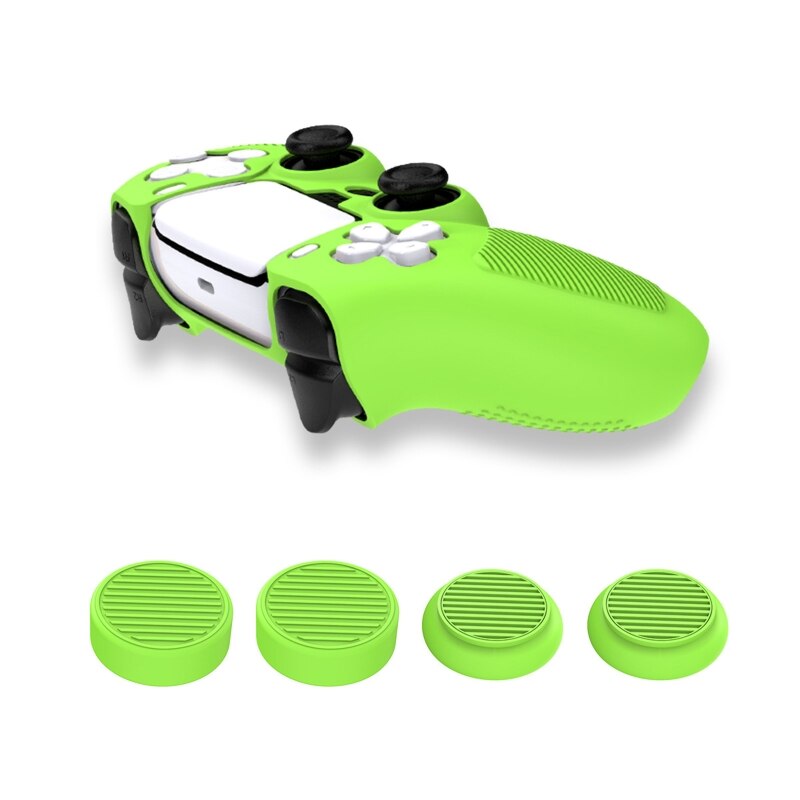 4 stück joystick-controller-daumengriff-abdeckungen für  ps5 playstation 5 -spielkonsolen-handstickgriffe-set