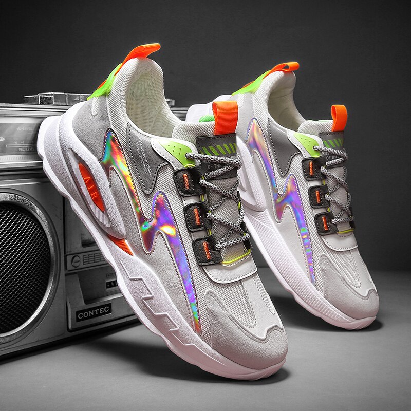 Spring and Autumn Men&#39;s Casual Shoes Shock Absorption Wear Shoes Lightweight Outdoor Shoes Non-slip Breathable Shoes 44