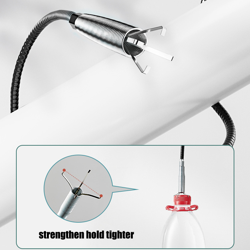 Pipe Unblocker Pipe Plunger Sinks Sewer Drain Toilet Washbasin Blockage Cleaning Sewer Blockage Dredging Sewer for Pipe Unclog