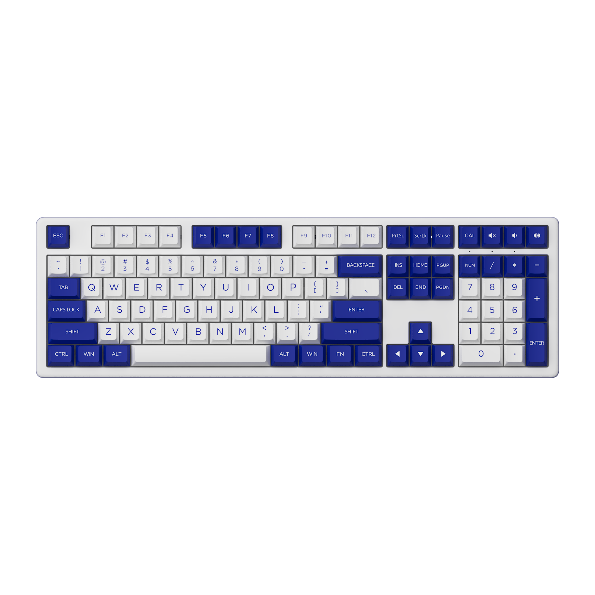 AKKO MX108 Schwarz Weiß BT 5.0 USB Wireless 2,4G PBT Tastenkappen Schere Tastatur und Maus Combo: Gold