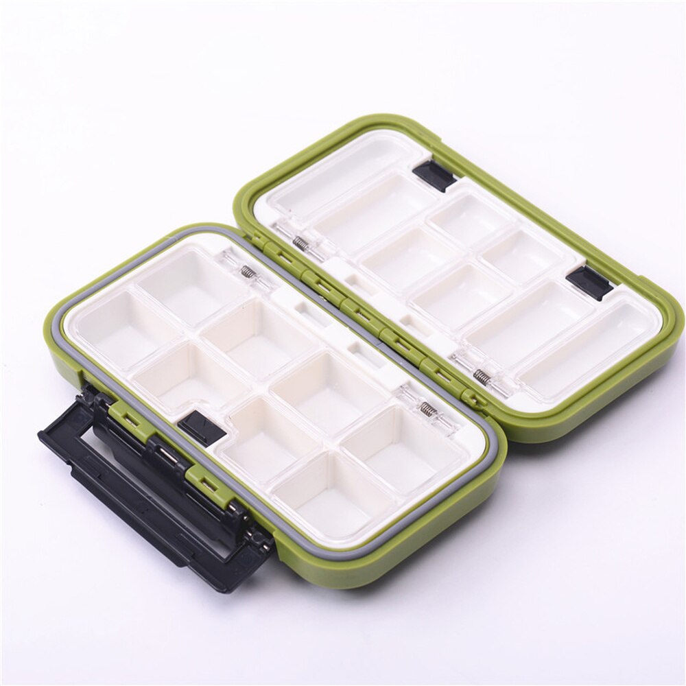 Viskoffer, dubbelzijdige viskoffer, multifunctionele viskoffer, accessoiresdoos, minnows, aas, visgerei container