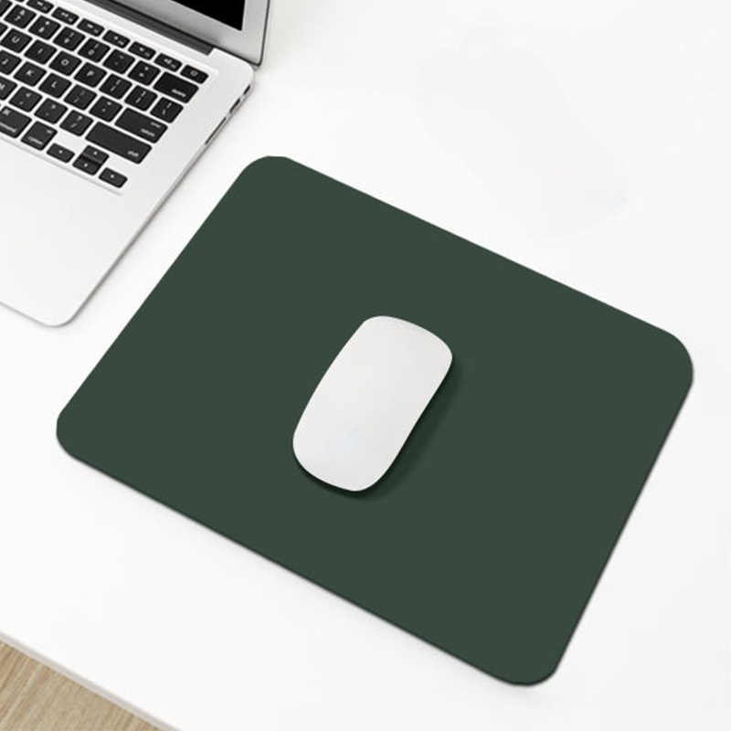 Portable Home Office Game MousePad Resting Surface Protective dining Desk Writing Mat Easy Clean PU Leather Desk Mat laptop pad