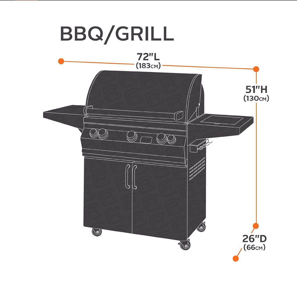 Gas BBQ Grill 58 "64" 70 "72" Abdeckung Wasserdicht Grill Abdeckung für Weber Holland Jenn-Luft Luft Brinkmann verkohlen Braten