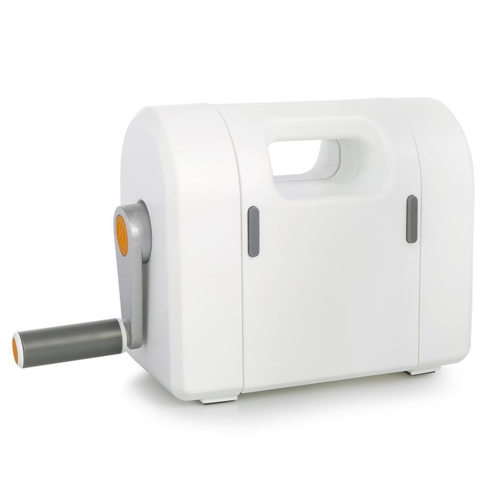 Máquina troqueladora para manualidades, herramienta DIY para álbumes de recortes y grabado en tarjetas de papel, utensilio divertido para relieves en elementos de acero