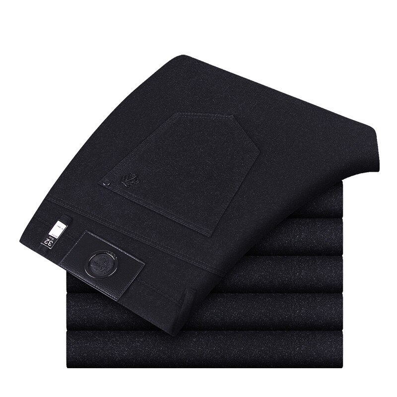 Pantalones de vestir ajustados para hombre, ropa de calle, pantalón Formal, de negocios, a la , Primavera,