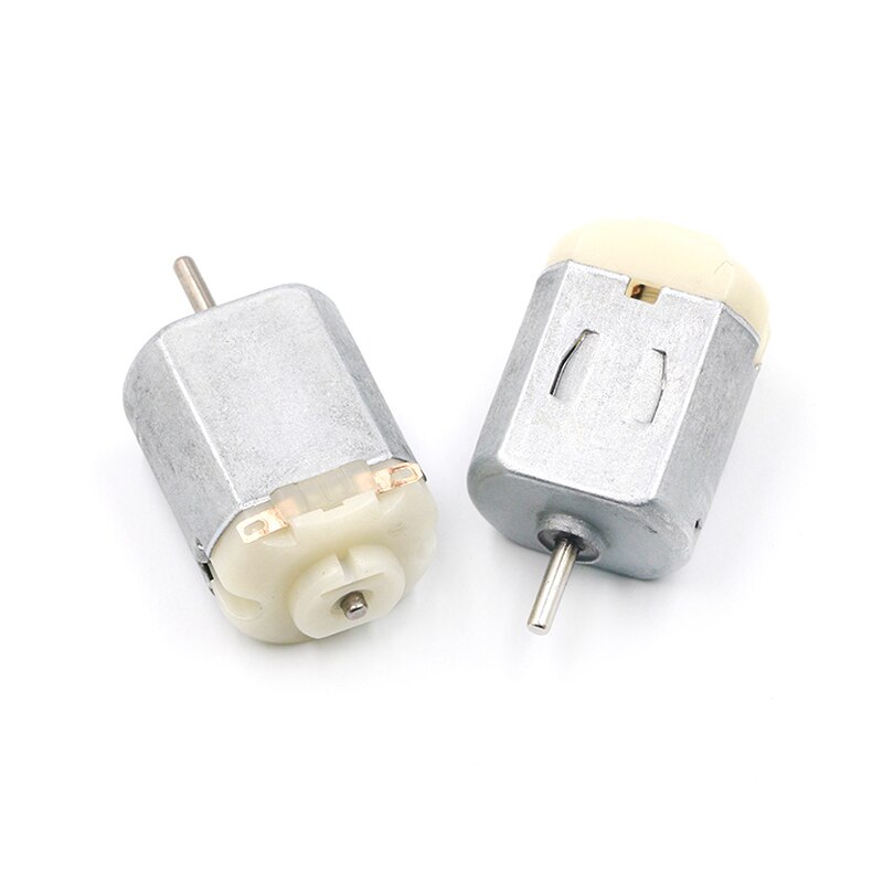 Micro Mini Motor DC para Juguetes DIY, MOTOR de coche inteligente para Arduino, 3V, 0.2A, 12000RPM, 65Gcm, 5 uds.