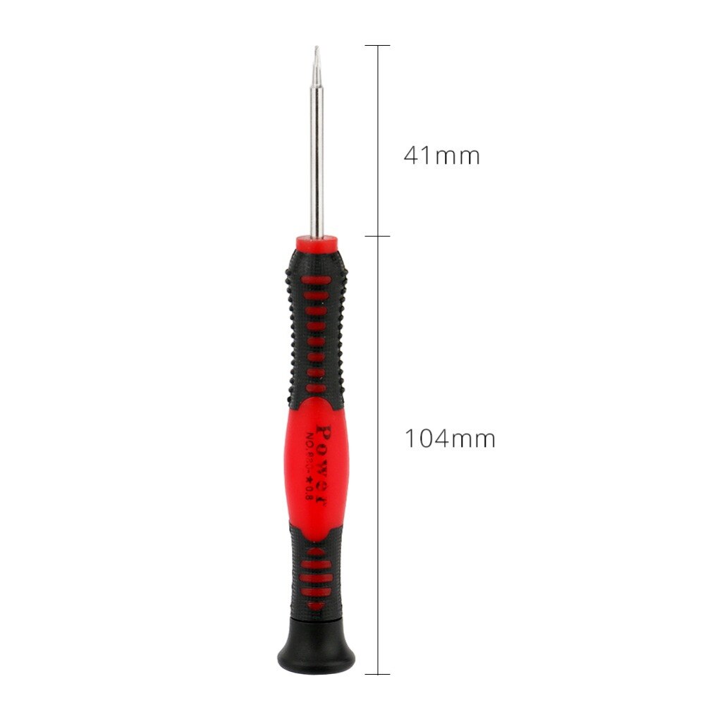 DIYFIX 0.8 Pentalobe P2 Magnetic Screwdriver for Apple iPhone X 8 7 6s 6 5s 5 Bottom Star Screws Open Mobile Phone Repair Tool