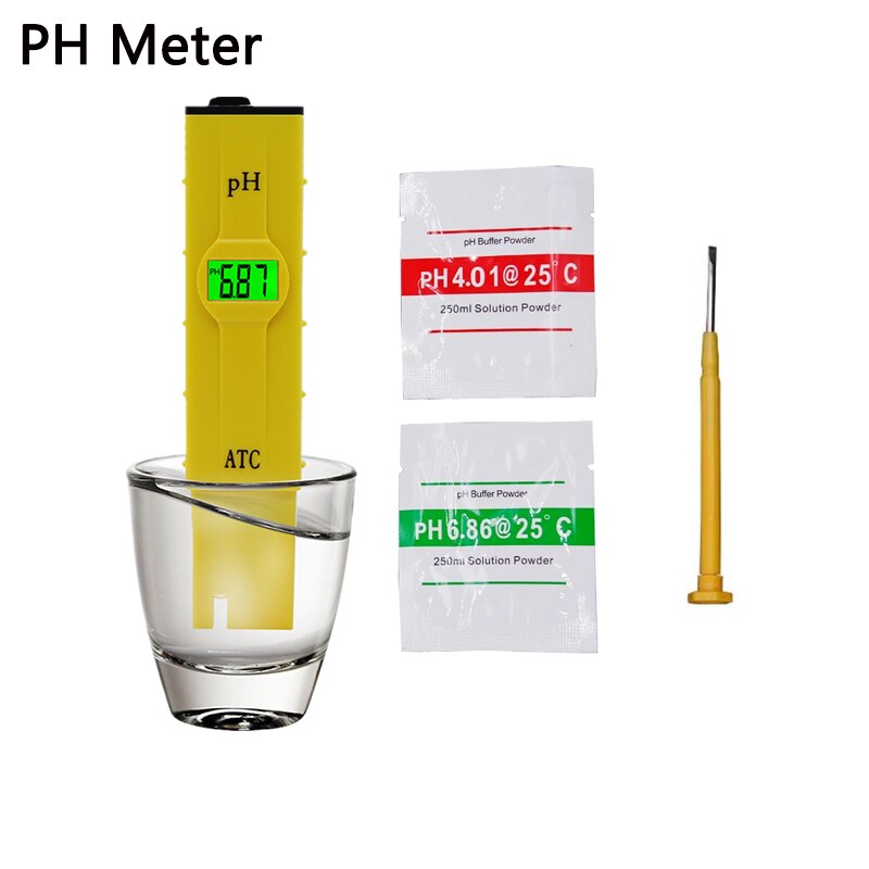 Medidor de ph digital ec detector tds tester orp medidores acidez teste condutividade monitor qualidade da água analisador para hidroponia piscina: B with backlight