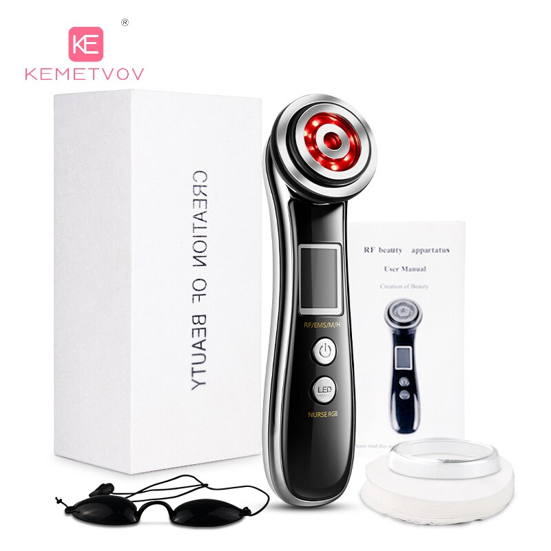 LED photon radio frequency radio frequency radio frequency EMS skin rejuvenation thin face firming massage beauty instrument