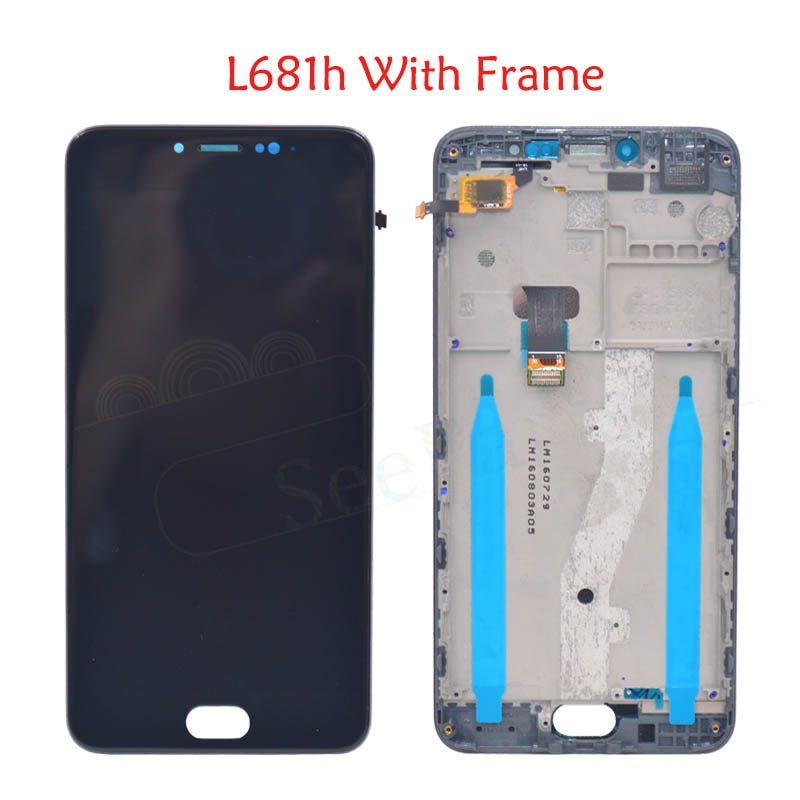 For MEIZU L681H LCD Screen Meizu M3 Note LCD Display With Touch Screen Digitizer Assembly For 5.5" Meizu M681H LCD Replacement