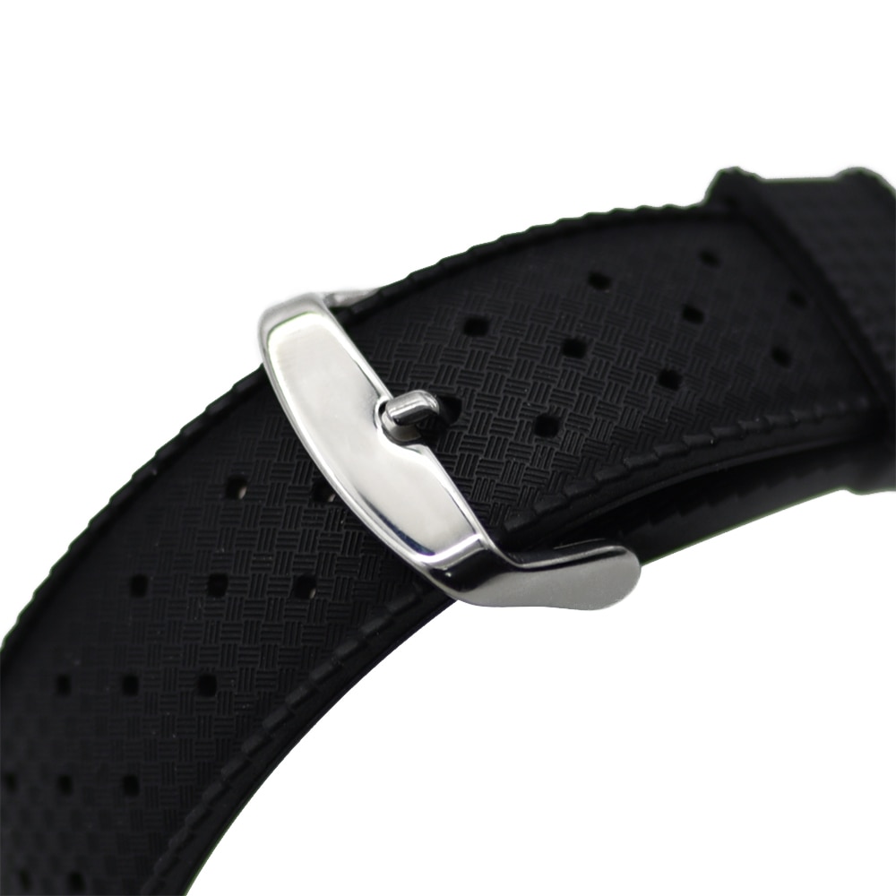 22mm urremme i tropisk silikongummi 20mm udskiftning til seiko srp 777 j 1 urrem dykker vandtæt armbåndsrem til mænd