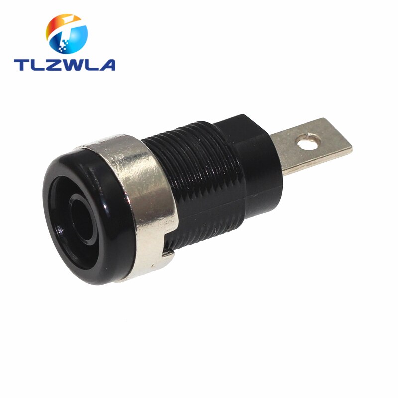 5Pcs 4mm Banana Plugs Female Jack Socket Plug Wire Connector Multimeter Socket Banana head Female