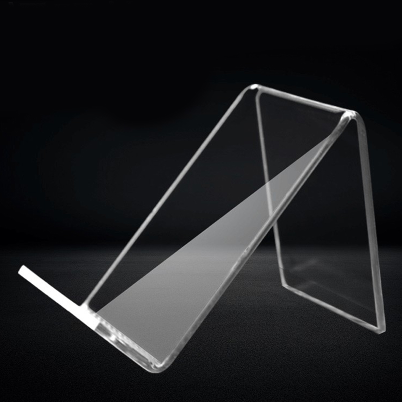 1 szt. Przezroczysty uchwyt na telefon komórkowy Akrylowy stojak Przezroczysty stojak na Huawei Xiaomi Iphone