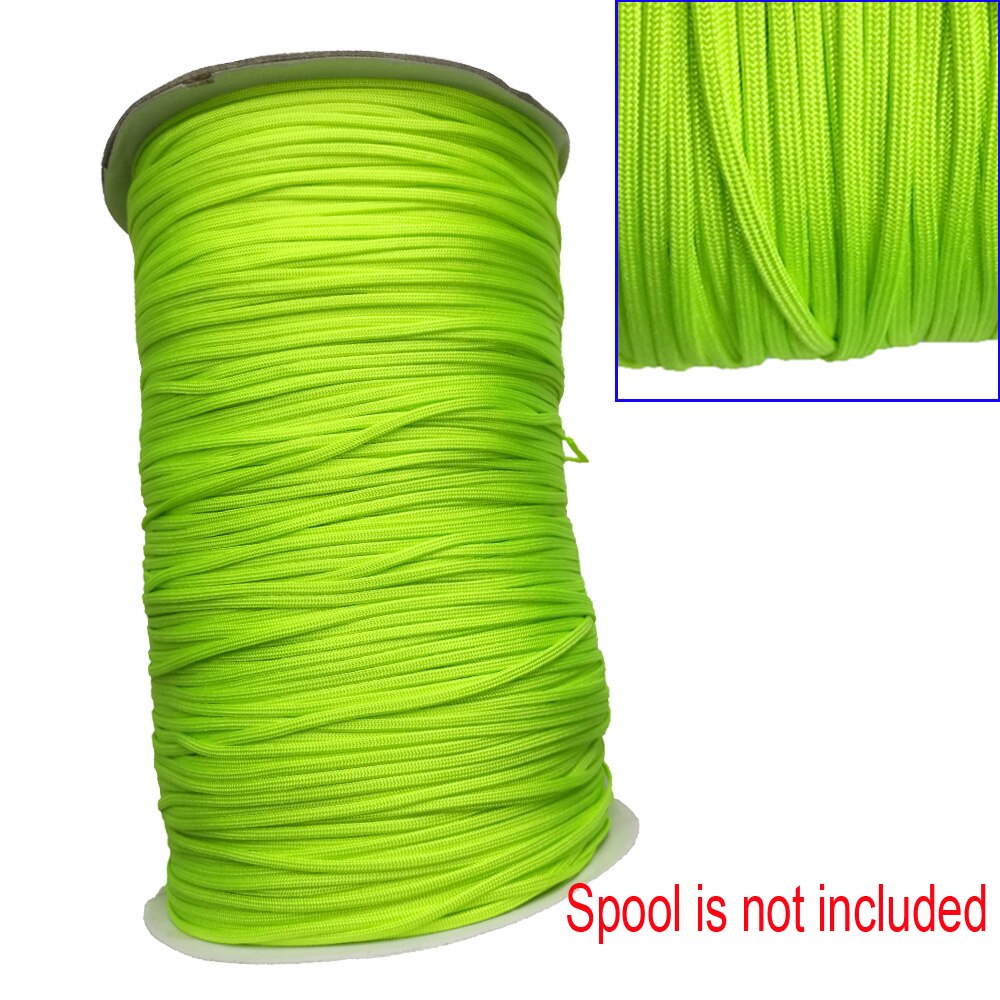 Polyester flad dykkersnor line dykker undervands finger spole hjul snor reb spydfiskeri spyd hule rev reb