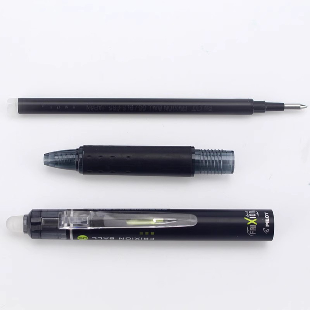 Pilot Frixion-Juego de bolígrafos de Gel borrables, repuesto Original reemplazable de 0,5/0,7mm, papelería japonesa, suministros de escritura para oficina y escuela