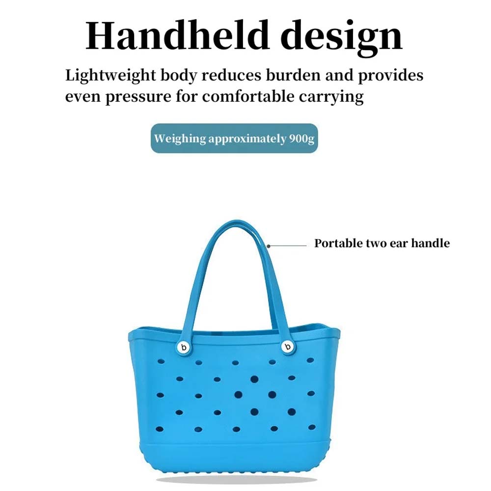 Große Moor-Taschen für Damen, Tragetasche, EVA-Sommer-Strandtasche, große Kapazität, Reisetaschen für Höhle Strand, Stiefel, Schwimmbad, Strand-Tragetaschen