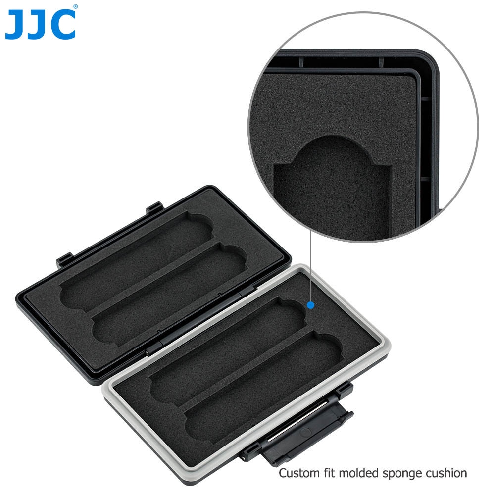 JJC 4 Slots M.2 2280 SSD Storage Case Box Protector Holder for PC Desktop Laptop M.2 2280 Internal Solid State Drive