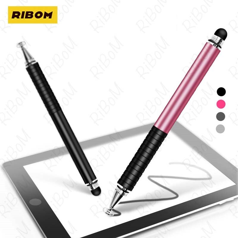 Universal Stylus Pen 2 In 1 Capacitive Screen Drawing Tablet Caneta Touch Pen For Mobile Android Phone Smart Pencil Accessories