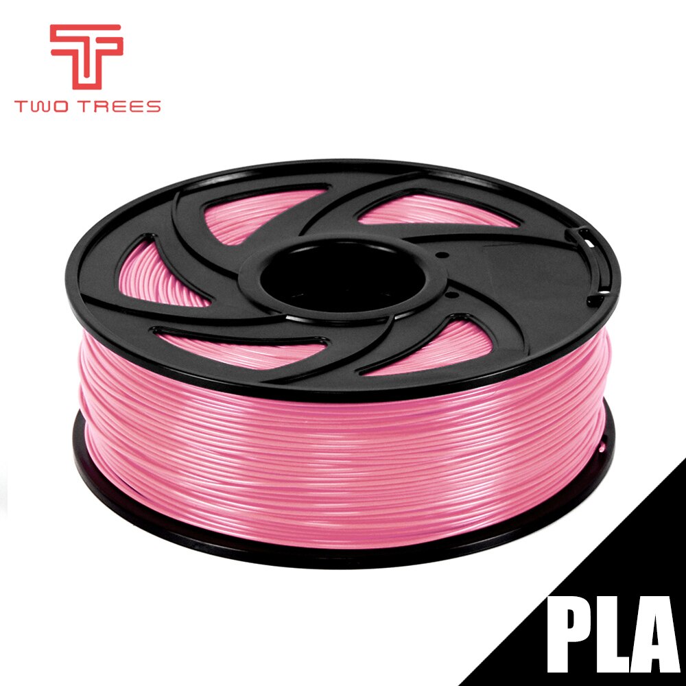 Overseas Warehouse 3D Printer Filament 1.75MM ABS PLA Filament 3D Printer 1KG Roll for Ender 3 CR10 Bluer Plus Extruder: PLA-1KG-pink