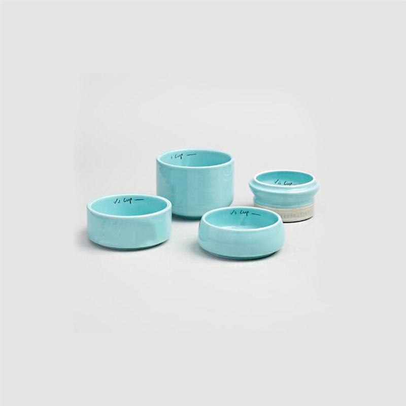 301-400ml Ceramic Measuring Cups Porcelain Jug Mason Measuring Cup Classic Style Measuring Cup