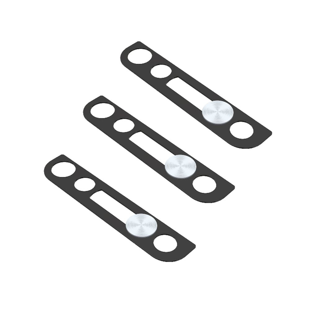 Accessoires Telefoon Lens Privacy Cap Front Camera Slider Webcam Cover Lens Sticker Voor Iphone X Xs 11 12 Promax Mini: silver-3 PCS