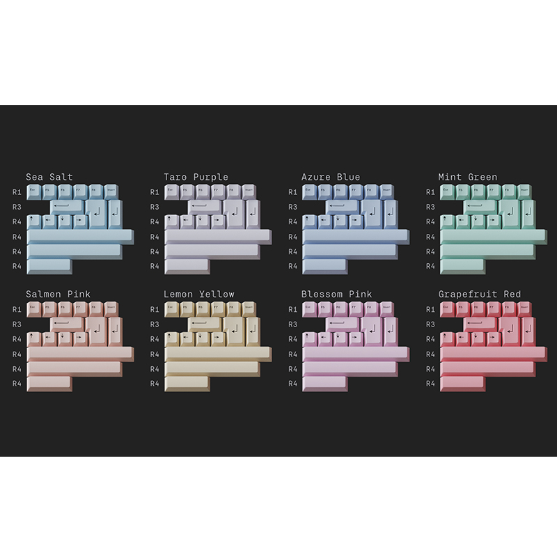 Geekark Boog Keycaps Accenten Key Cherry Profiel Dye-Sub Key-Cap Voor Mechanische Toetsenbord