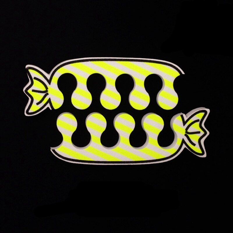 Nail Art Tools Comfortable Sponge Foam Color Random 2 Pcs/Set Finger Toe Splitter Soft Sponge Foam Repair Toenails Tool