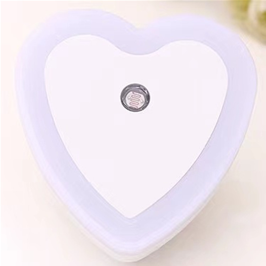 Wireless LED Night Light Sensor Lighting Mini EU/US Plug Night light Lamp For Children Room Bedroom Lights Christmas Lighting: LIGHT BLUE / EU