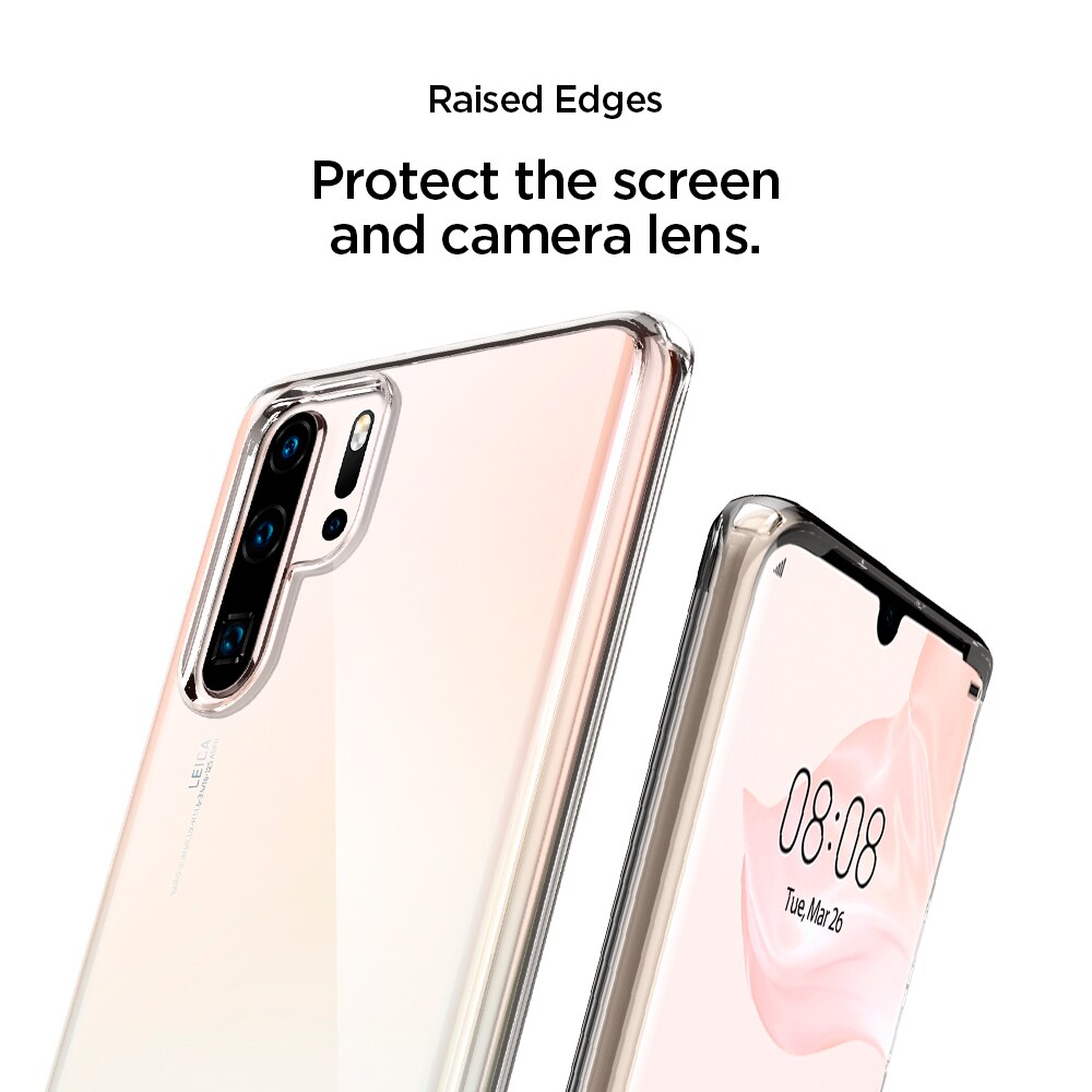 100% Originele Spigen Huawei P30 Pro/P30 Case Ultra Hybrid Clear Hard Panel Flexibele Bumper Hybrid Gevallen