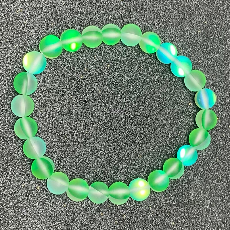 Lichtgevende armbanden voor meisjes, rekbare touw, veelkleurige armband, unieke moderne armbanden voor vrouwen, kerst: 6