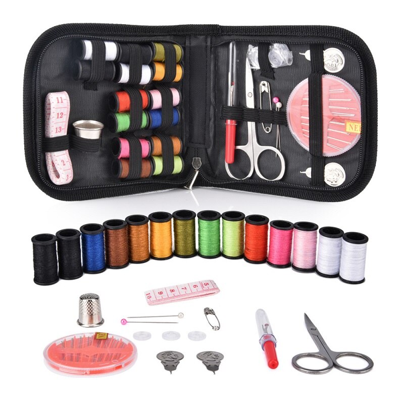 Kleine Hand Naaimachine Quick Handy Stitch Naaien Handwerken Kleding Stoffen Draagbare Huishoudelijke Elektrische Naaimachine Mini: Sewing Kit