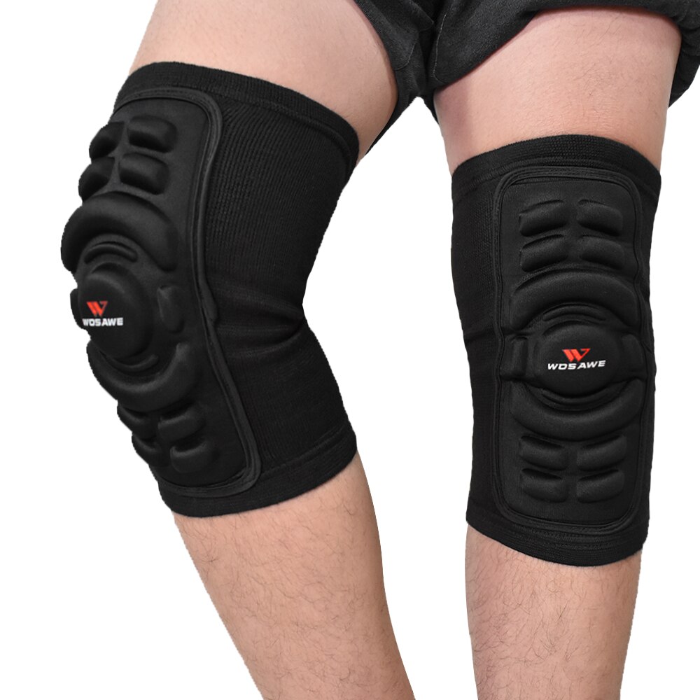 WOSAWE Motorcycle Knee Protector Shin Guard Motocross Knee Brace Support Kneepad Leg Warmer Skating Skateboard Knee Pad: BL316-HX