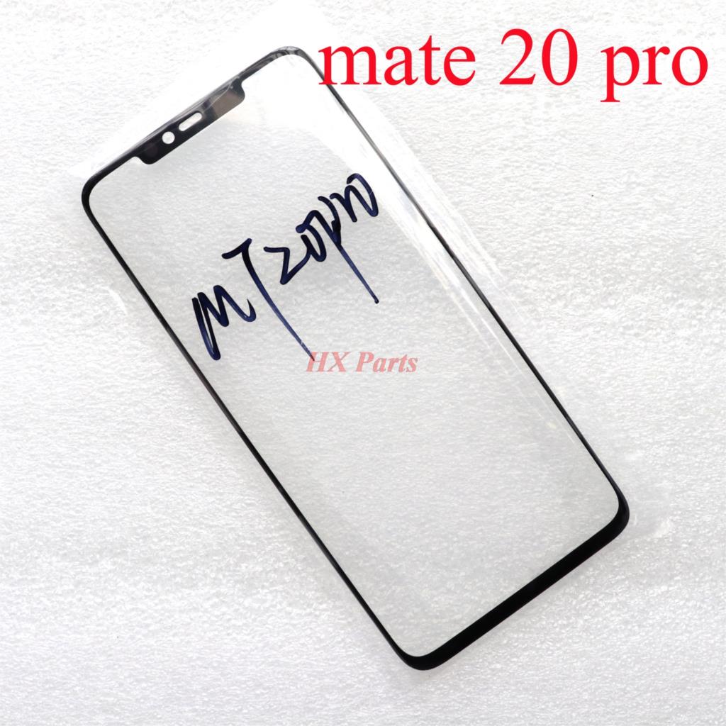 Originalt ydre glas til huawei mate 20 pro touch ydre lcd frontskærm glas linsedæksel reparation reservedele