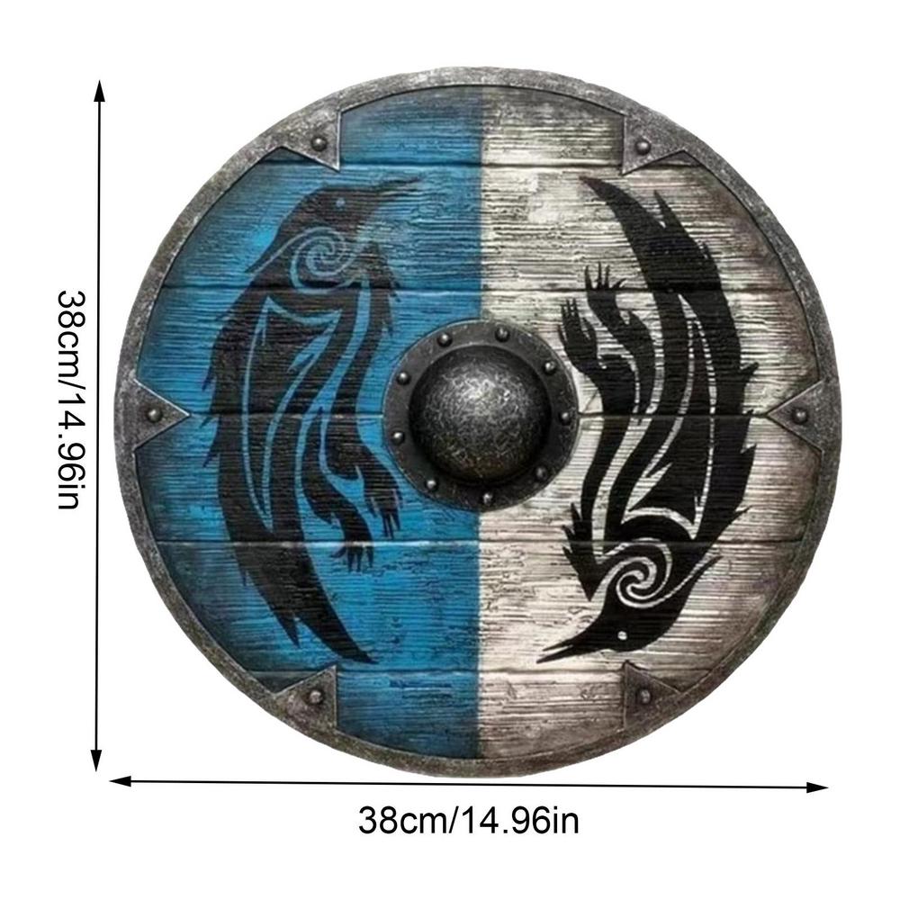 Wikinger Schild Schild Spielzeug Für Jungen mittelalterlich Eivor Walhalla Wikinger Schild Authentische Battleworn Schild Für Reenactment: verrotten