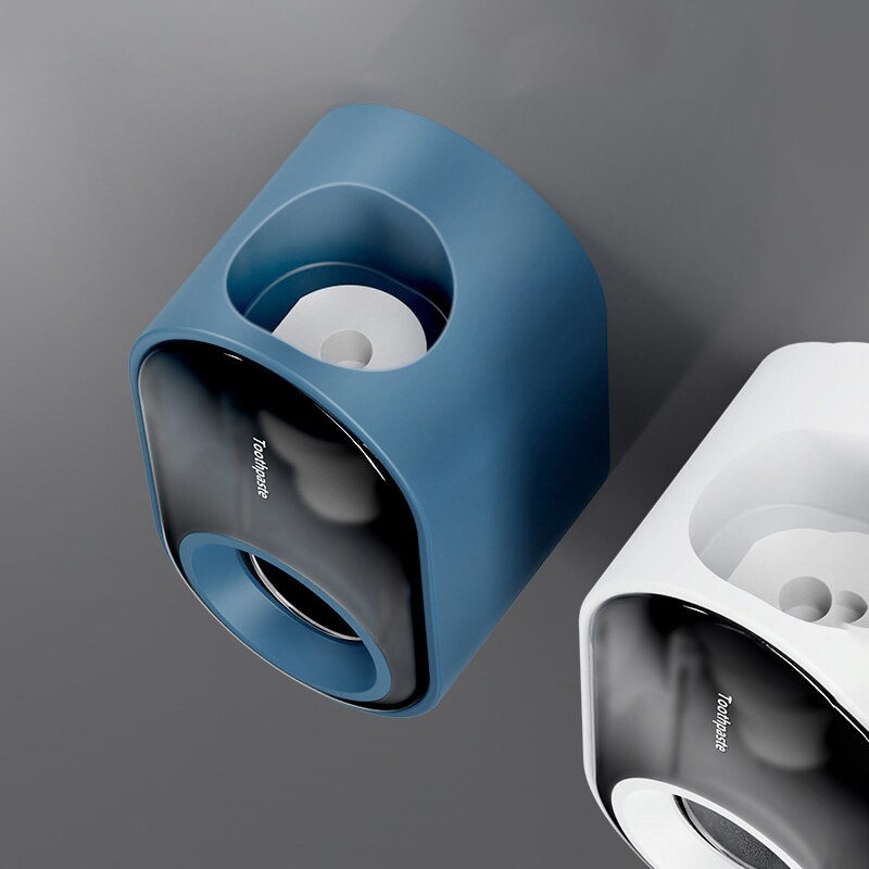 Wall-mounted Automatic Toothpaste Squeezer Storage Rack Toothpaste Dispenser Bathroom Accessories High Waterproof
